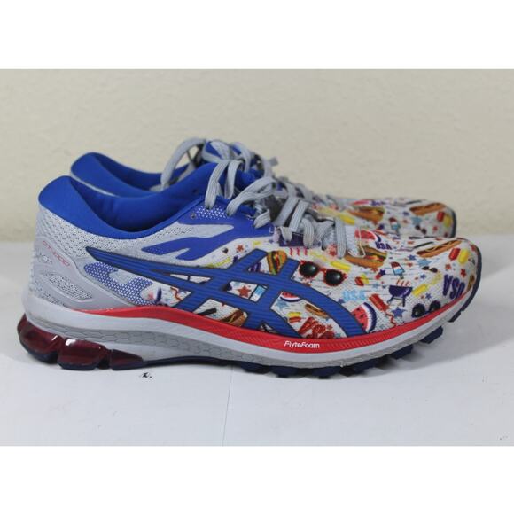 ASICS Men's GT-1000 10 Running Shoes Size 9.5 $th Of July Summer Barbecue - Picture 1 of 6